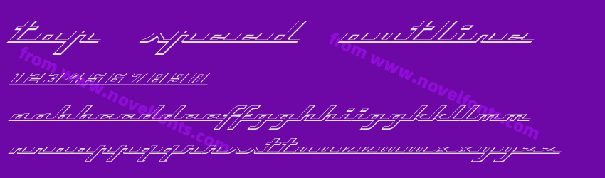 Top Speed OutlinePreview