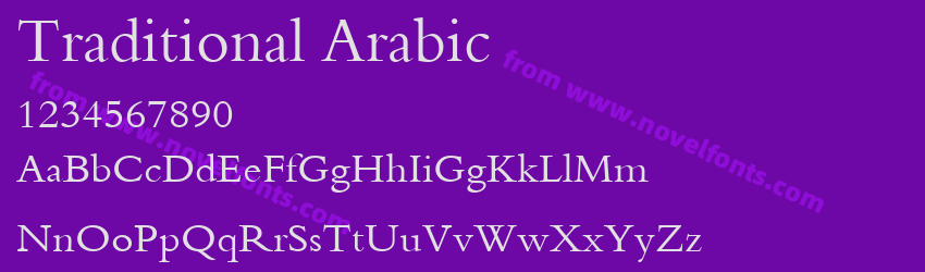 Traditional ArabicPreview