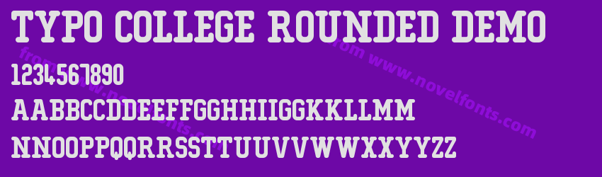 Typo College Rounded DemoPreview