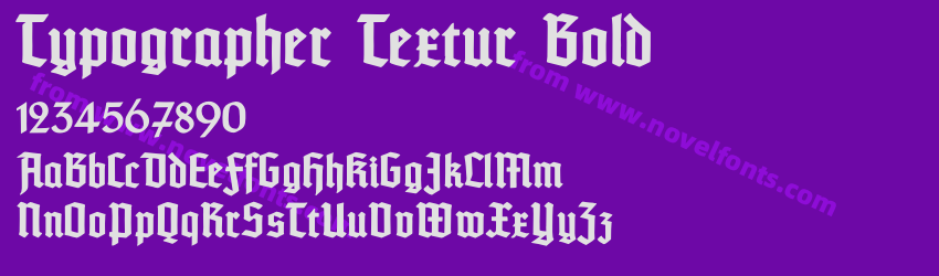 Typographer Textur BoldPreview