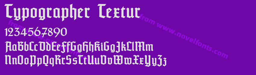 Typographer TexturPreview