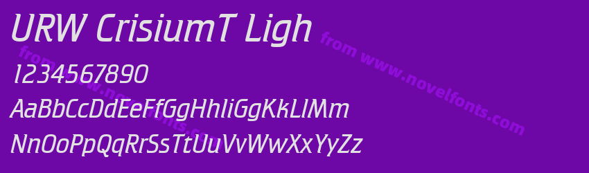 URW CrisiumT LighPreview