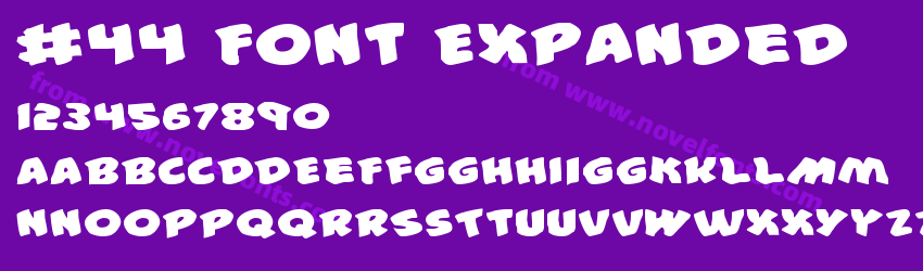 #44 Font ExpandedPreview