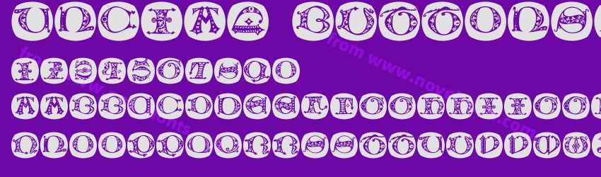 Uncial ButtonsAPreview