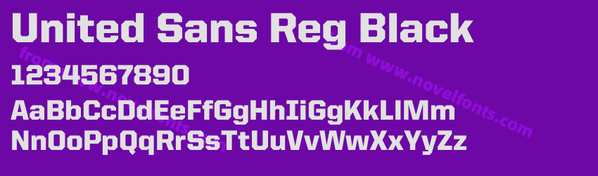 United Sans Reg BlackPreview