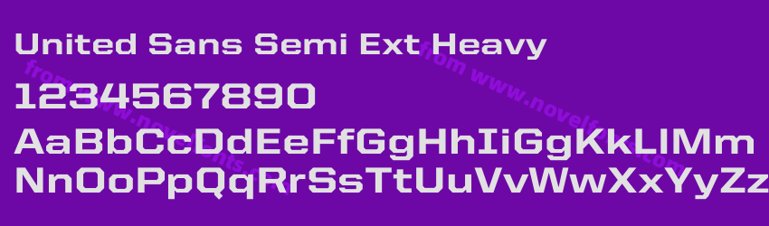 United Sans Semi Ext HeavyPreview