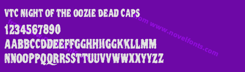 VTC Night Of The Oozie Dead CapsPreview