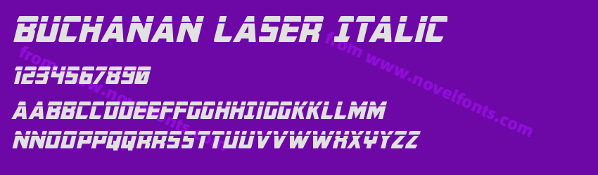 Buchanan Laser ItalicPreview