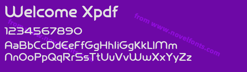 Welcome XpdfPreview