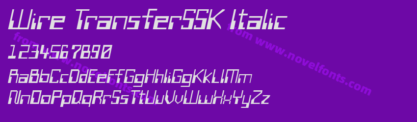 Wire TransferSSK ItalicPreview