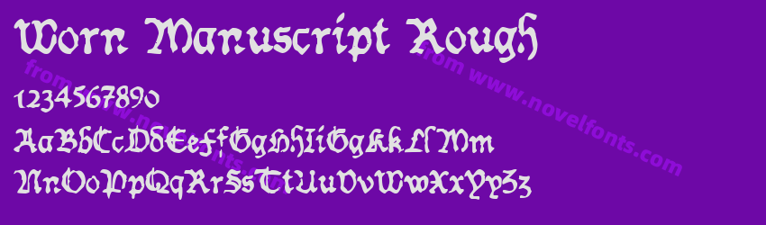 Worn Manuscript RoughPreview