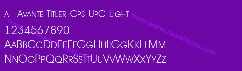 a_ Avante Titler Cps UpC LightPreview