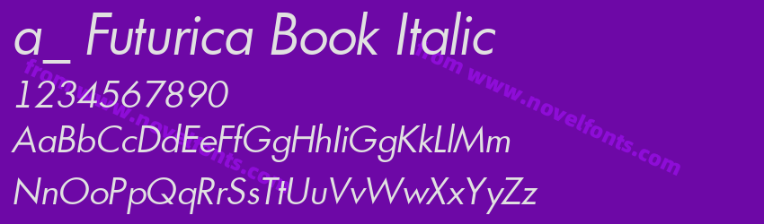 a_FuturicaBook ItalicPreview