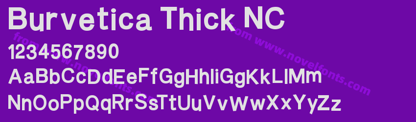 Burvetica Thick NCPreview