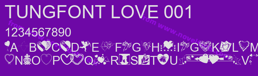 tungfont love 001Preview