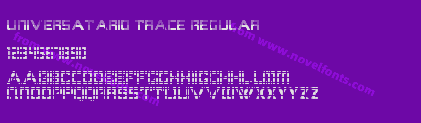 universatario trace RegularPreview