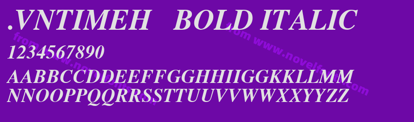 .VnTimeH   Bold ItalicPreview