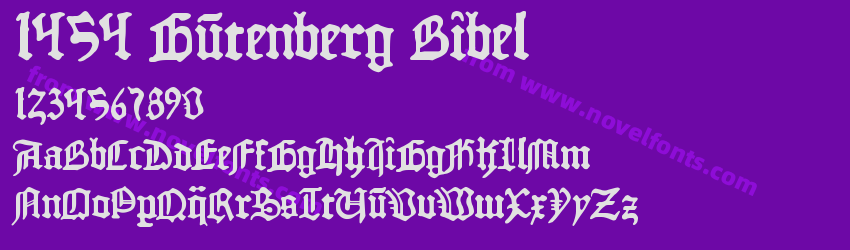 1454 Gutenberg BibelPreview