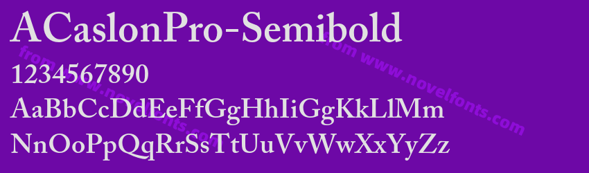 ACaslonPro-SemiboldPreview