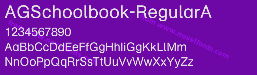 AGSchoolbook-RegularAPreview