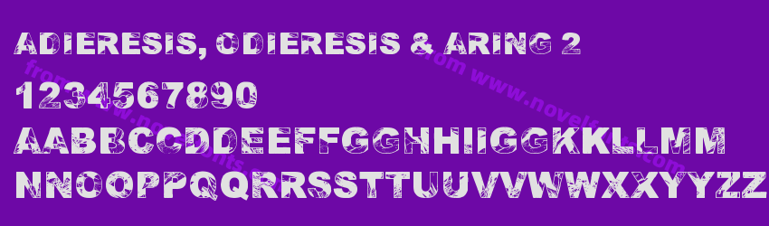 Adieresis, Odieresis & Aring 2Preview