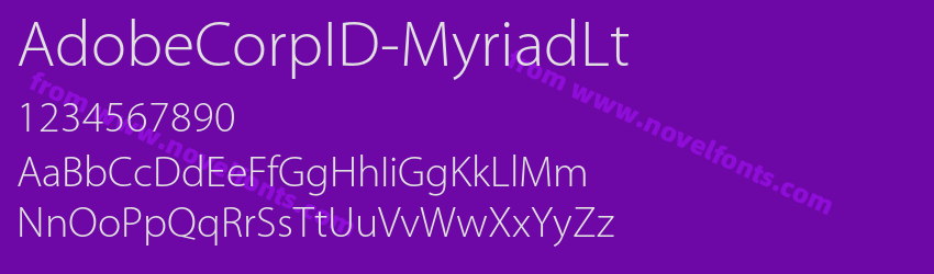 AdobeCorpID-MyriadLtPreview