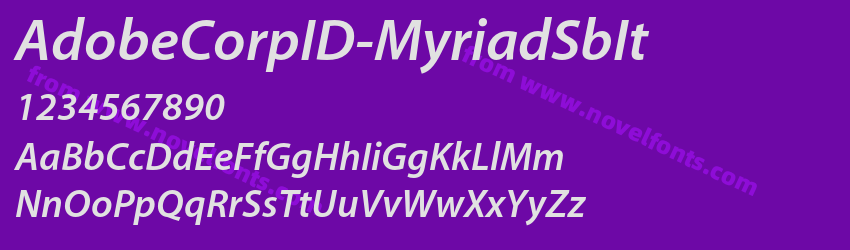 AdobeCorpID-MyriadSbItPreview