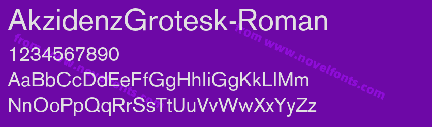 AkzidenzGrotesk-RomanPreview