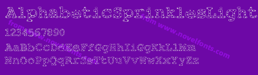 AlphabeticSprinklesLightPreview