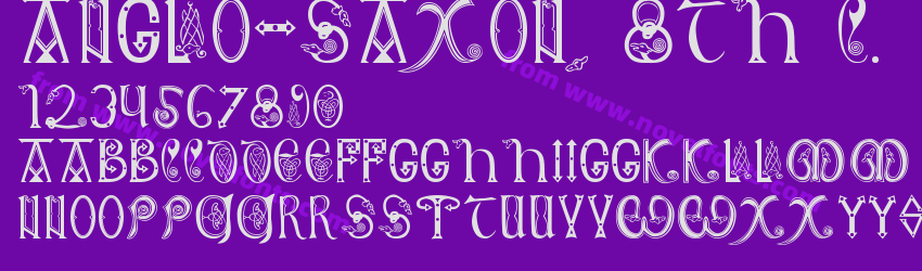 Anglo-Saxon, 8th c.Preview