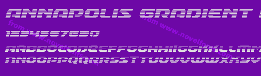 Annapolis Gradient ItalicPreview