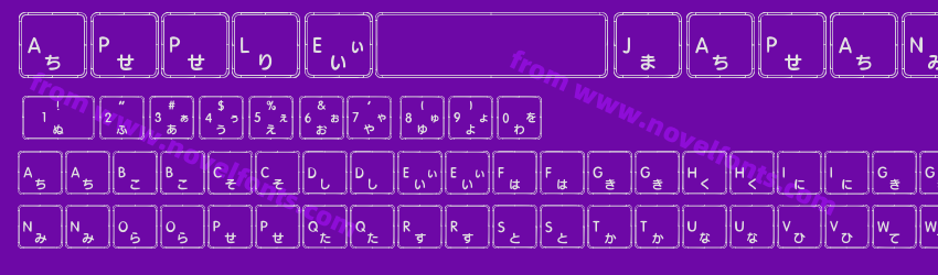 Apple Japanese KeyboardPreview