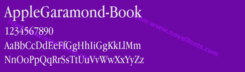 AppleGaramond-BookPreview