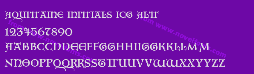 Aquitaine Initials ICG AltPreview