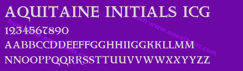 Aquitaine Initials ICGPreview