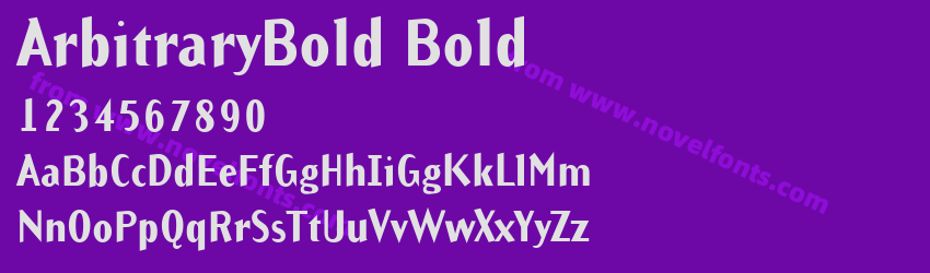 ArbitraryBold BoldPreview