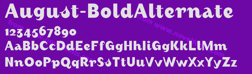 August-BoldAlternatePreview