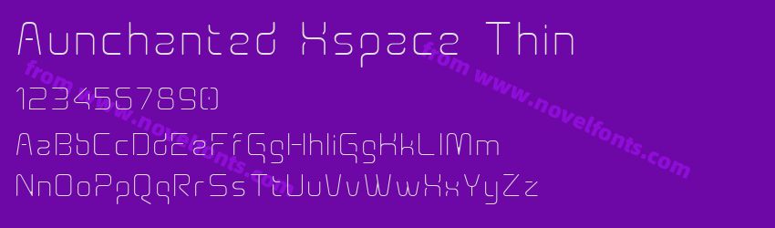 Aunchanted Xspace ThinPreview