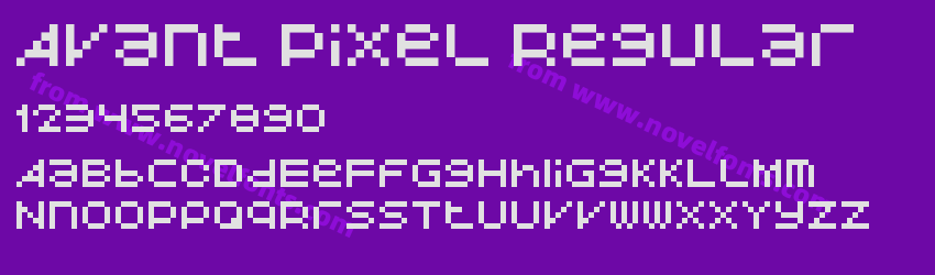 Avant Pixel RegularPreview