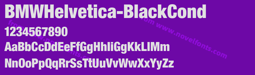 BMWHelvetica-BlackCondPreview