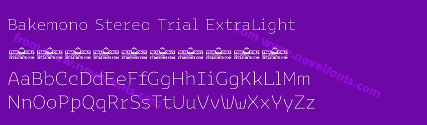 Bakemono Stereo Trial ExtraLightPreview