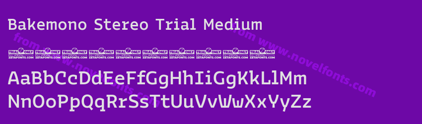 Bakemono Stereo Trial MediumPreview
