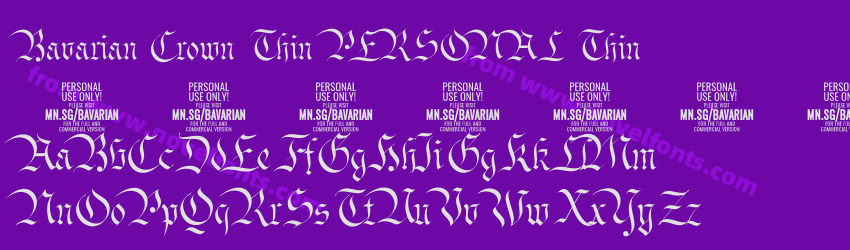 Bavarian Crown Thin PERSONAL ThinPreview