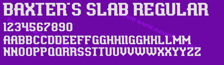 Baxter's Slab RegularPreview