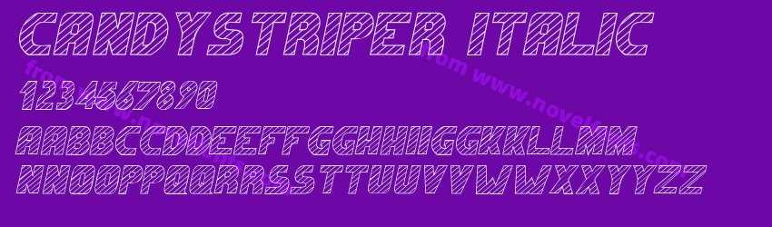 Candystriper ItalicPreview