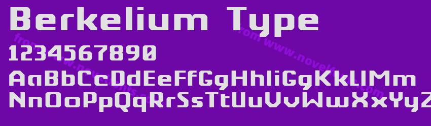 Berkelium TypePreview