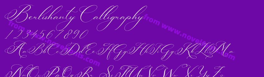 Berlishanty CalligraphyPreview