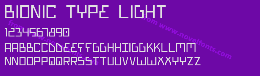 Bionic Type LightPreview