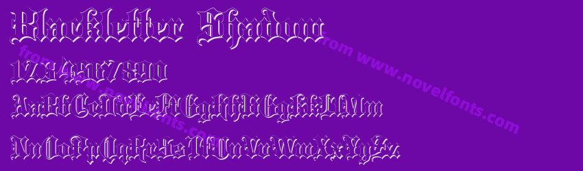 Blackletter ShadowPreview