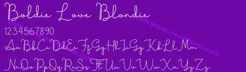 Boldie Love BlondiePreview